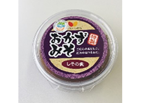 画像：おかずみそ（しその実）