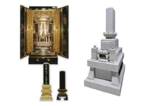 画像：仏壇仏具・墓石