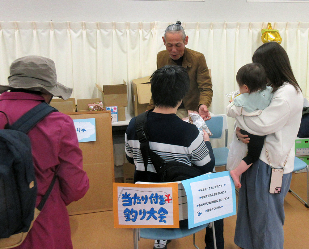 大人気！景品の釣り大会